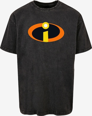 ABSOLUTE CULT Shirt 'The Incredibles 2 - Costume' in Black: front