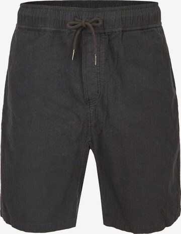 Cleptomanicx Regular Shorts 'Steezy Linen' in Grau: predná strana