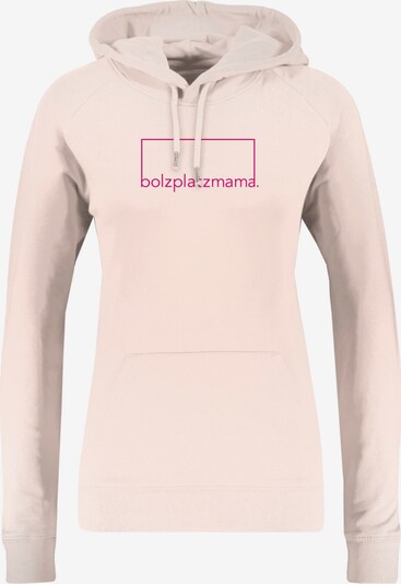 Bolzplatzkind Sweatshirt in beige / pink, Produktansicht