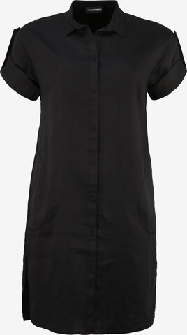 Doris Streich Shirt Dress in Black: front