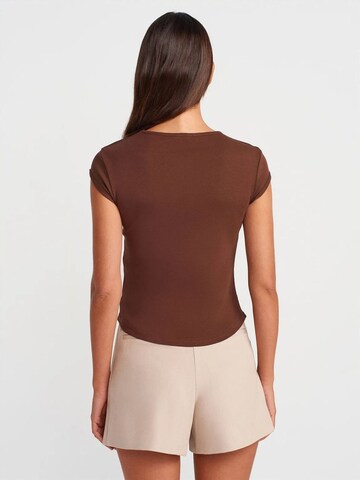 Dilvin Shirt in Bruin
