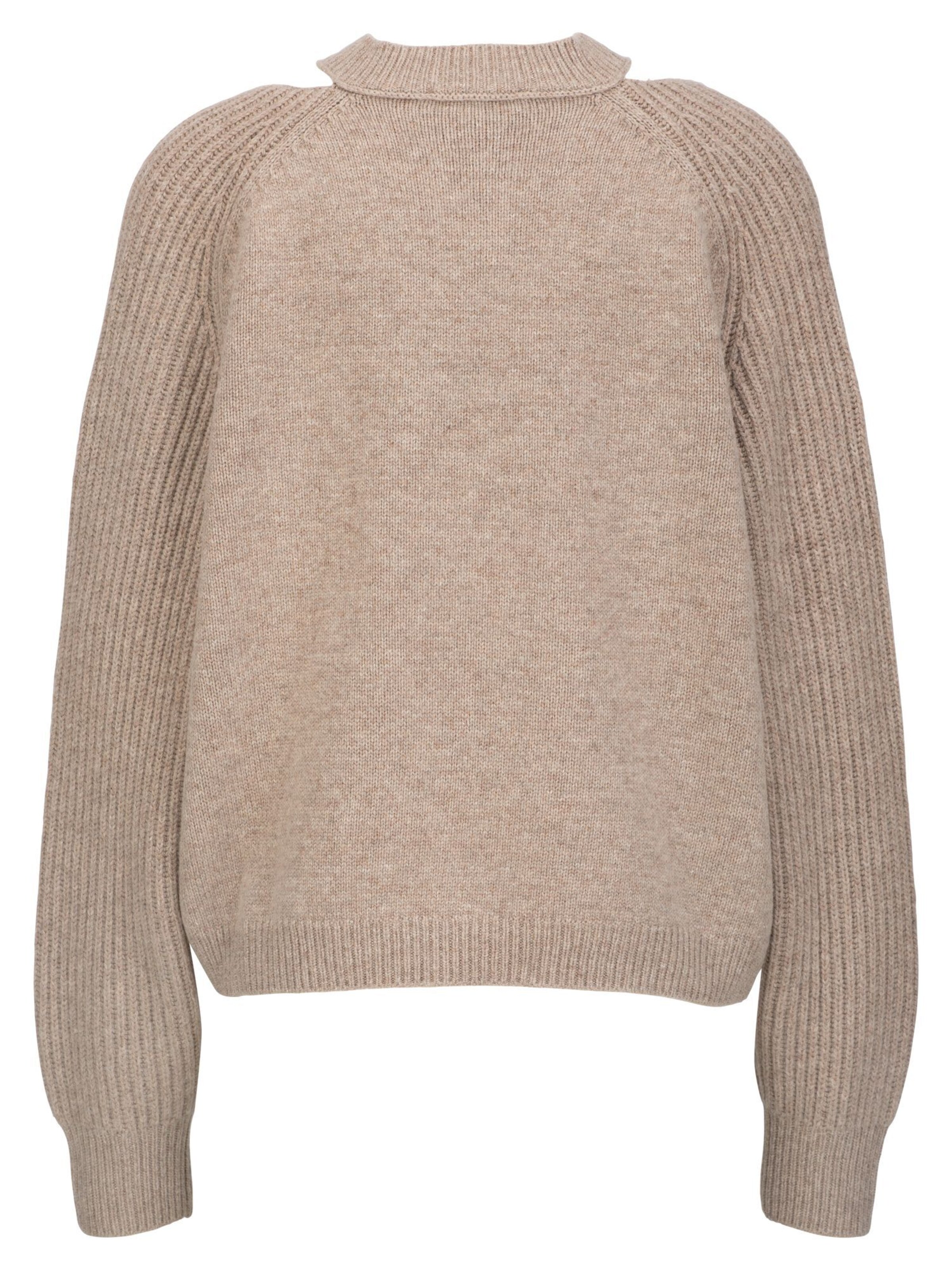 19V69 ITALIA Πουλόβερ 'Florentina' σε καφέ