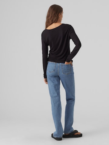 VERO MODA Shirt 'ALBERTE' in Zwart