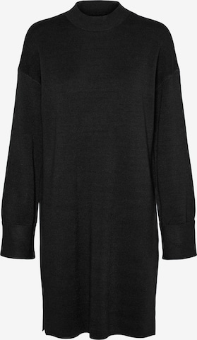 VERO MODA Knitted dress 'Goldneedle' in Black: front