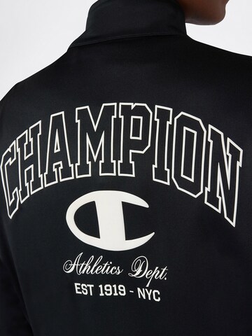 Champion Authentic Athletic Apparel Tepláková bunda - Čierna