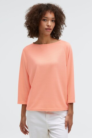 SENSES.THE LABEL Sweatshirt SPA:CE in Orange: Vorderseite