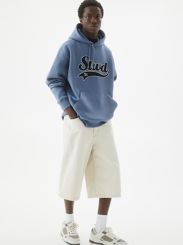 Sweat-shirt Pull&Bear en bleu