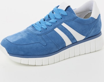 Baskets basses Tamaris en bleu : devant