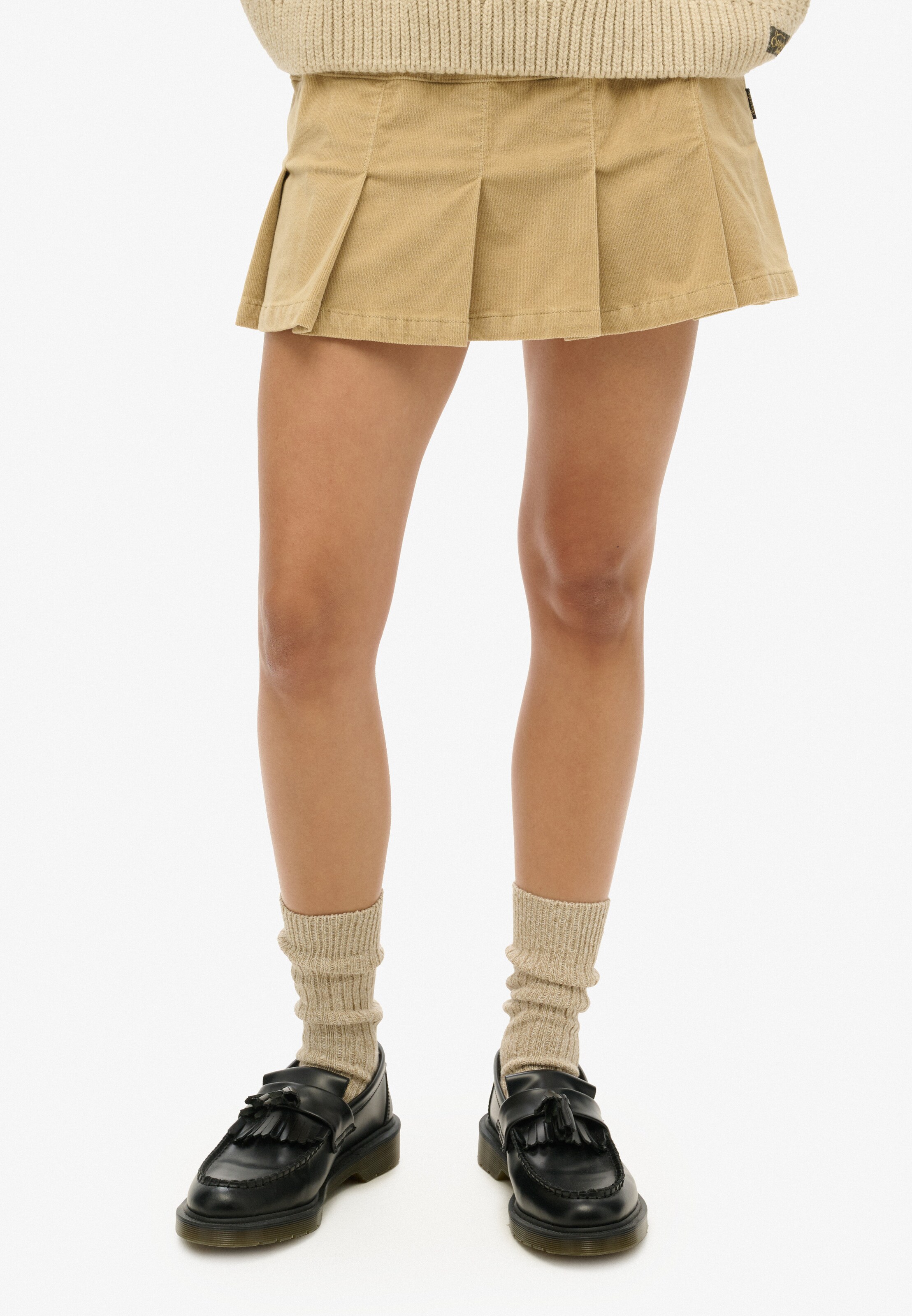 Jupe Superdry & Co en beige : devant