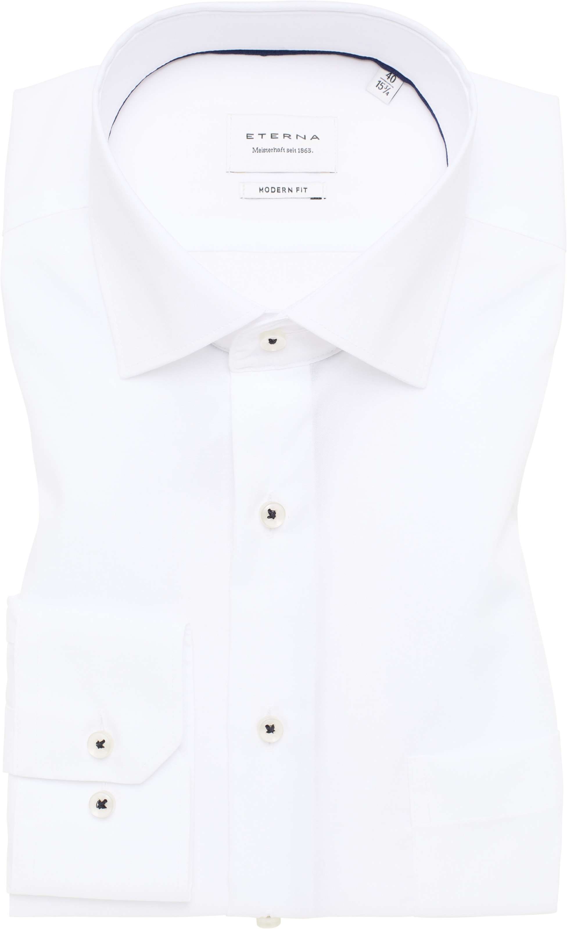 ETERNA Regular fit Business shirt 'Modern Fit' in White