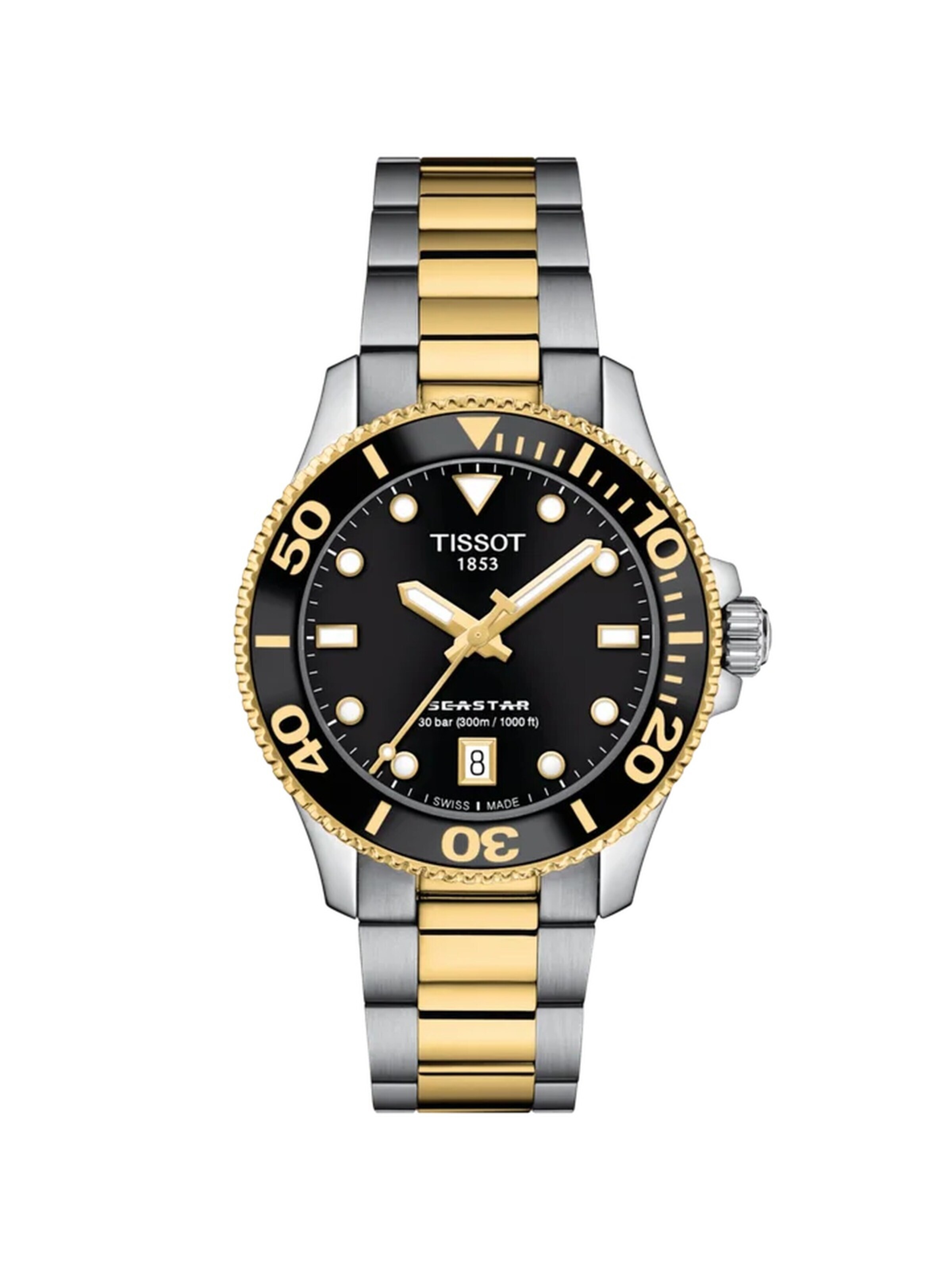 SEIKO Analoguhr 'TISSOT T120.210.22.051.00'‌‌‌‌‌‌‌‌ in Gold: Vorderseite
