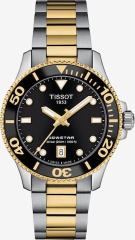SEIKO Analoguhr 'TISSOT T120.210.22.051.00' in Gold: Vorderseite