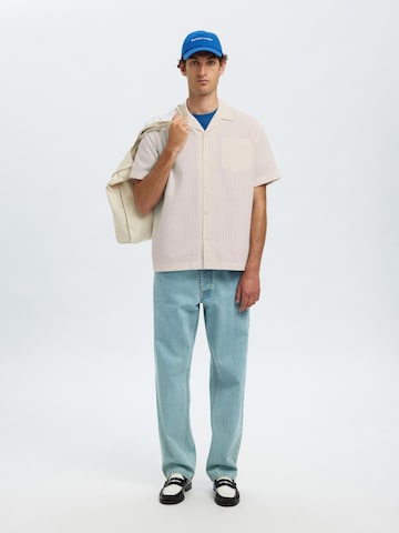 SELECTED HOMME Comfort fit Overhemd in Grijs
