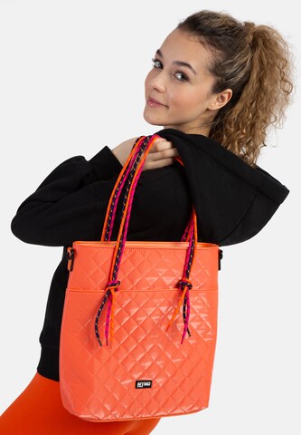 myMo ATHLSR Nakupovalna torba 'Duilio' | oranžna barva