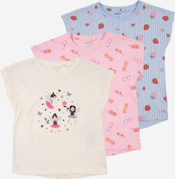 Tricou 'NMFVIGGA' de la NAME IT pe bej: față