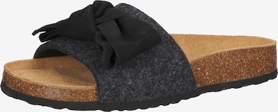 SHEPHERD OF SWEDEN Hausschuh in schwarz, Produktansicht