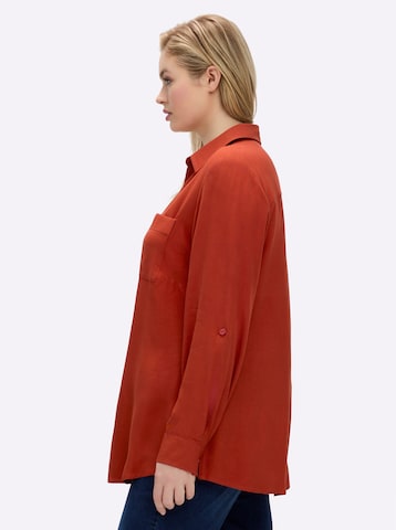 SHEEGO Bluse i orange