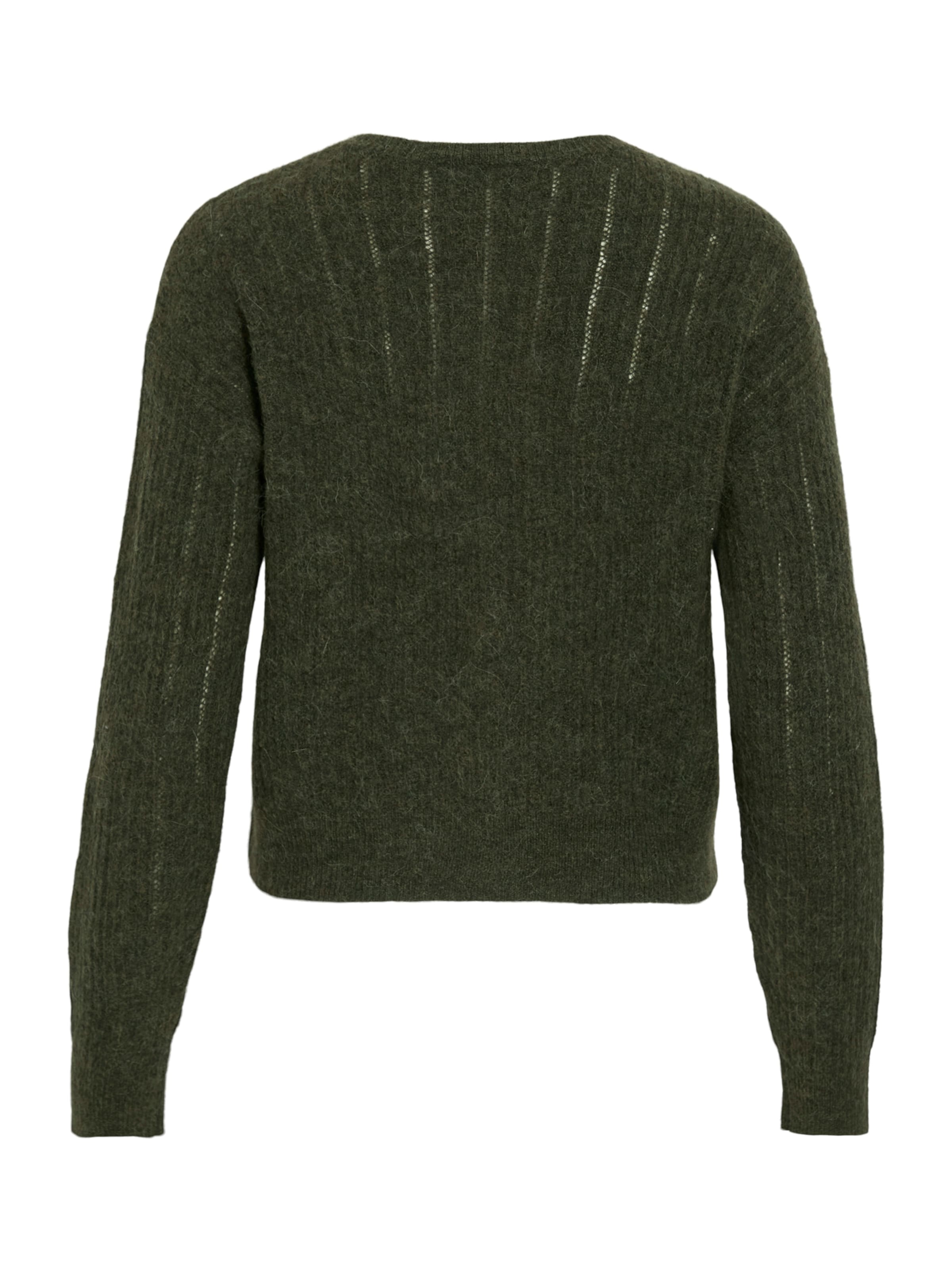 VILA Πλεκτή ζακέτα 'VIPretty' σε πράσινο