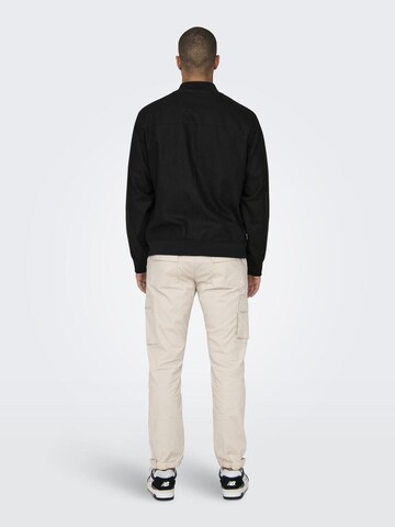 Only & Sons Between-season jacket 'KENT' in Black