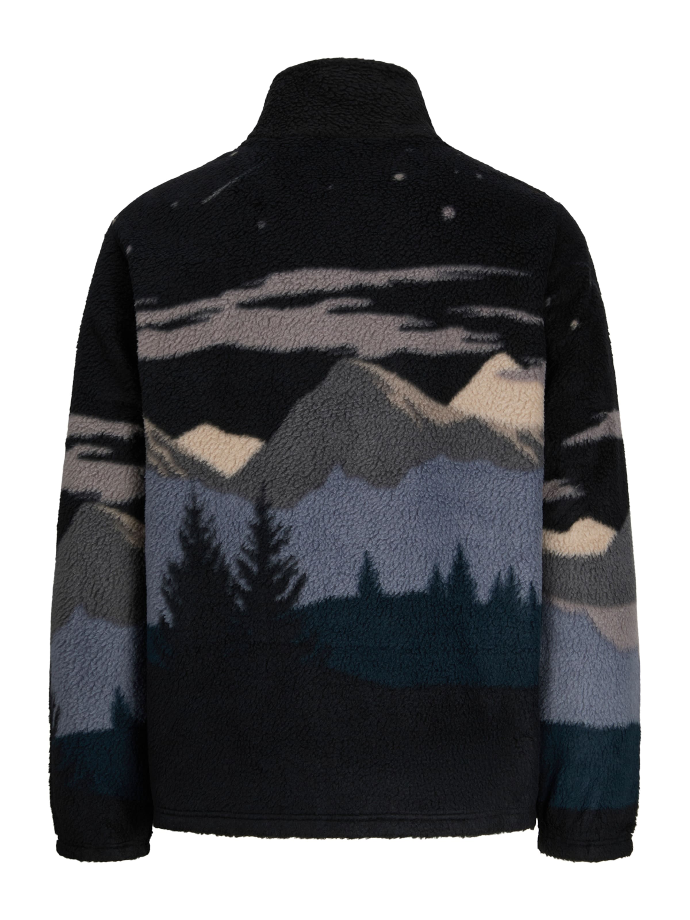 JACK & JONES Pulover 'JORSEBASTIAN' | črna barva