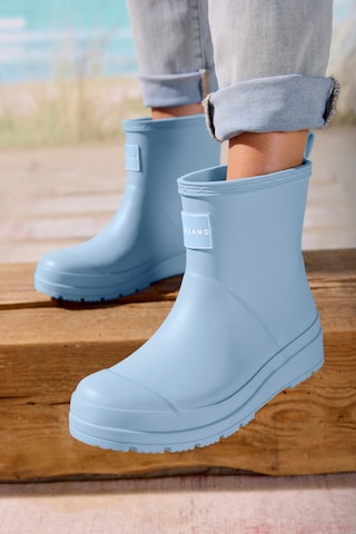 Elbsand Gummistiefelette in Blau