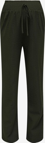 Pantalon Only Maternity en vert : devant