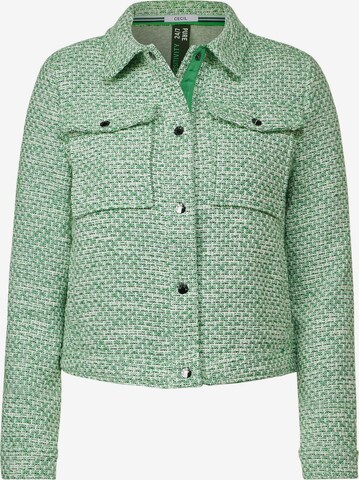 CECIL Between-Season Jacket in Green: front