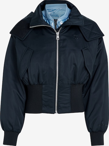 Calvin Klein Jeans Between-Season Jacket in Blue: front