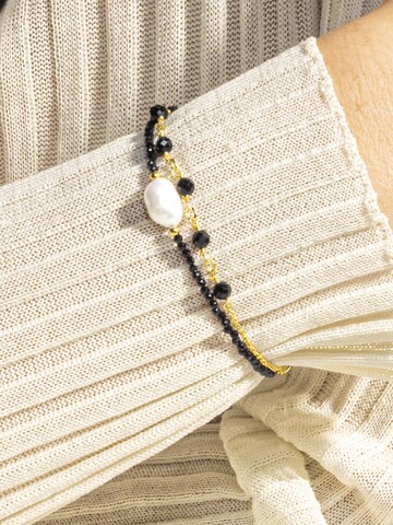 Luxenter Armbånd 'Ekhao' i sort