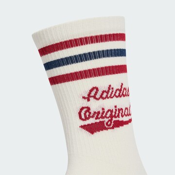 ADIDAS ORIGINALS Socks 'Retro' in White
