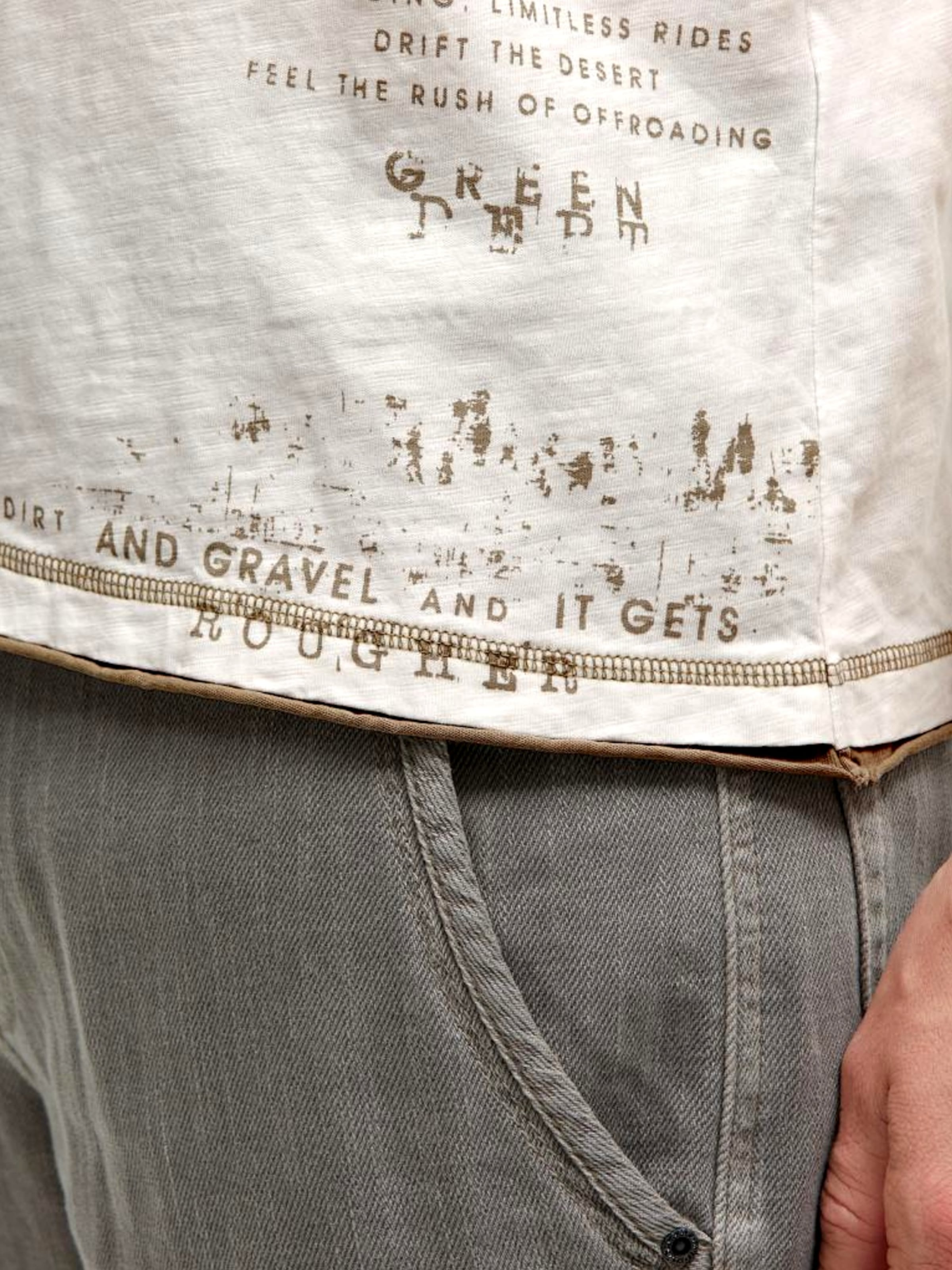 CAMP DAVID Shirt 'Dune Crusher' in Brown