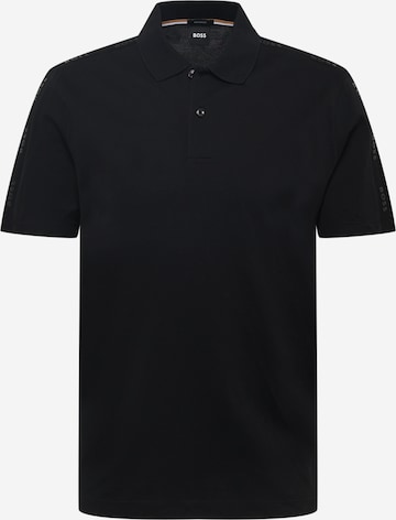 BOSS Black - Camisa 'Parlay' em preto: frente