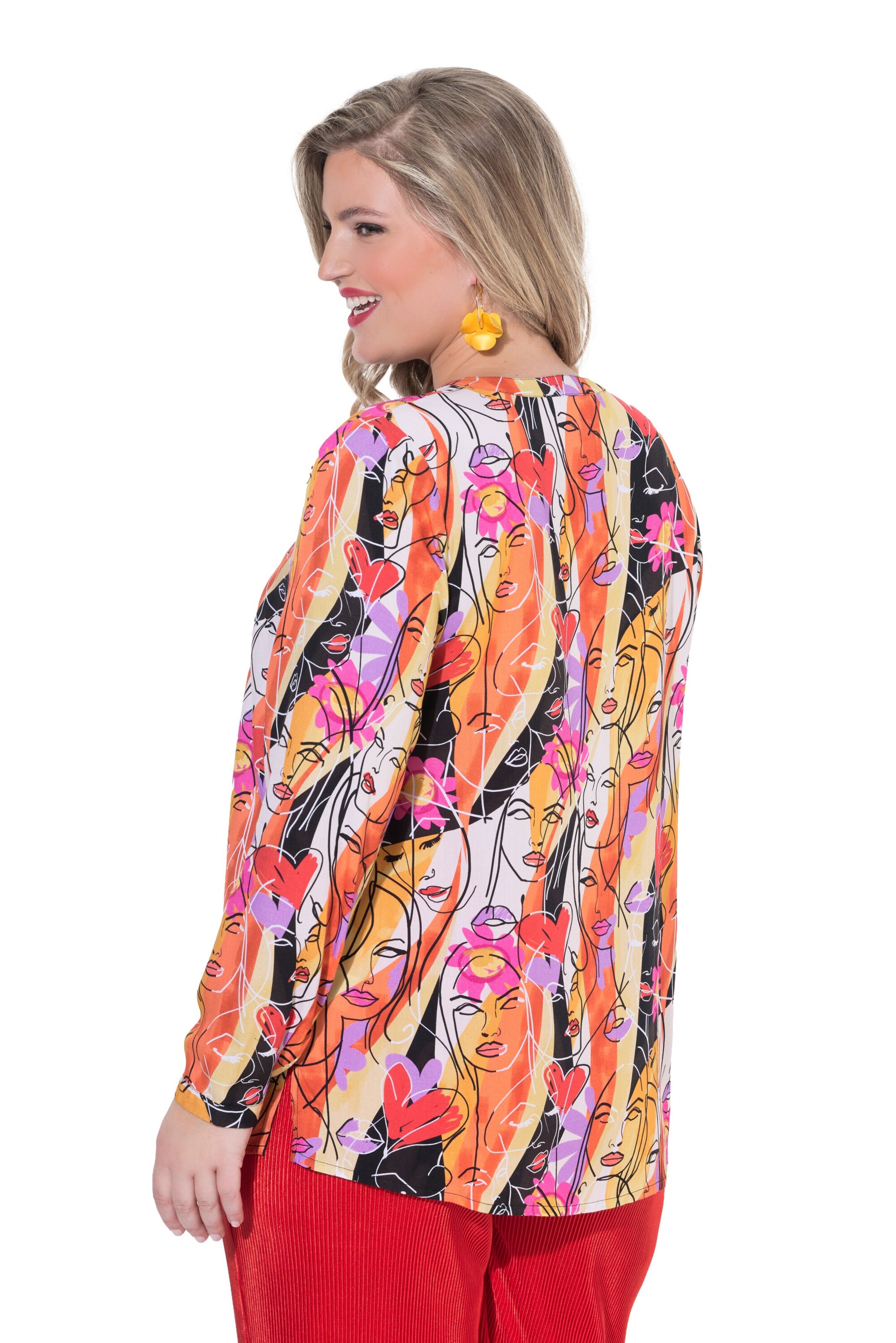 MIAMODA Bluse in Mischfarben