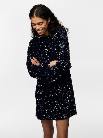 PIECES Jurk 'KAMMY' in Blauw