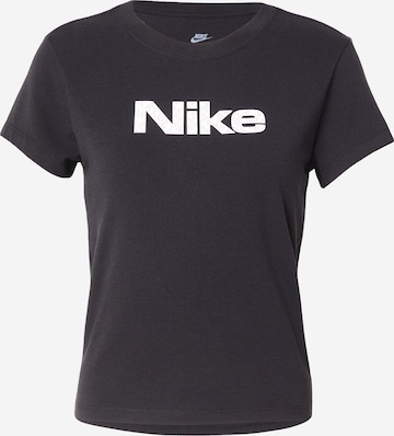 Nike Sportswear - Camisa 'Chill Knit' em preto: frente