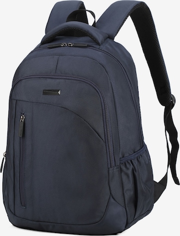 Aoking Backpack in Blue: front