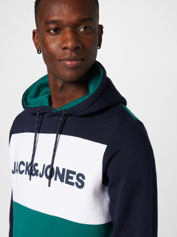 JACK & JONES - Regular Fit Sweatshirt em verde