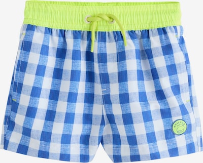 Maudymosi trumpikės iš Next, spalva – tamsiai mėlyna / margai mėlyna / neoninė žalia / balta, Prekių apžvalga