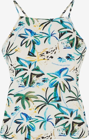 Top 'Waikiki' di Just Rhyse in bianco: frontale