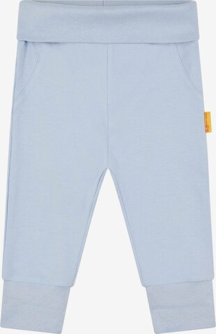 STEIFF Tapered Pants in Blue: front