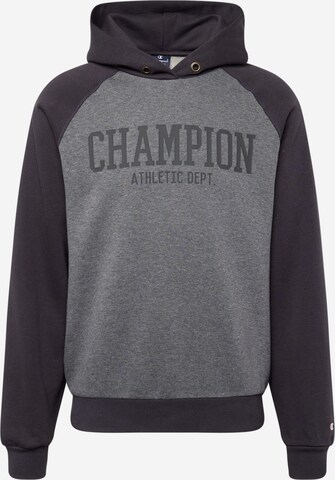 Sweat-shirt Champion Authentic Athletic Apparel en gris : devant