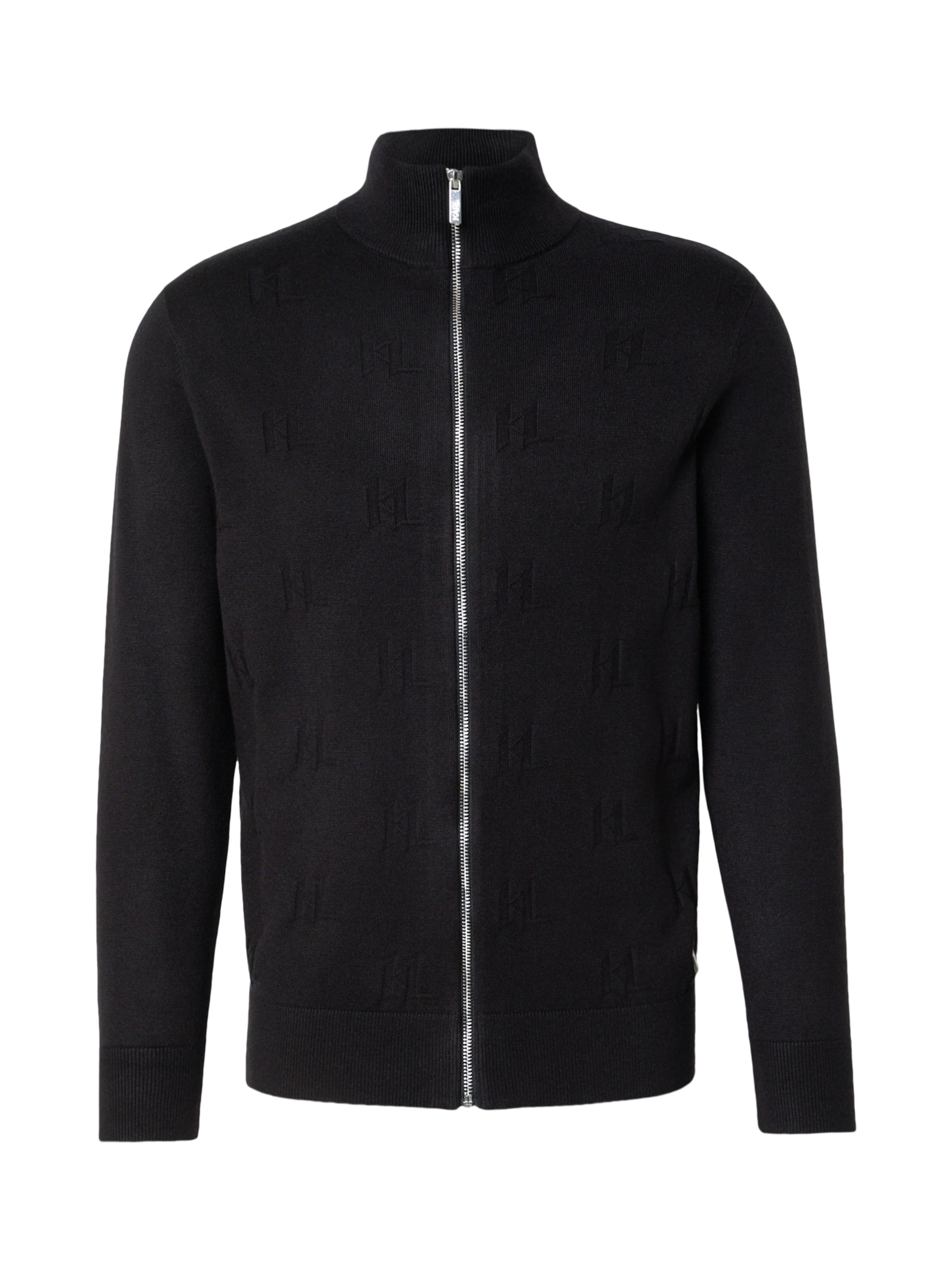 Karl Lagerfeld Vestes en maille en S en noir, Vue avec produit