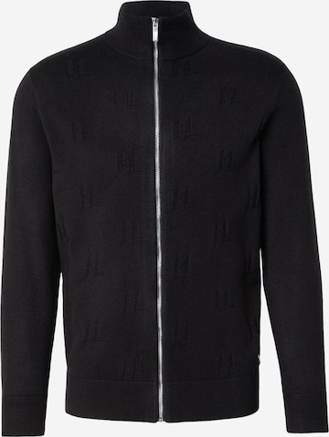 Karl Lagerfeld Strickjacke in Schwarz: Vorderseite