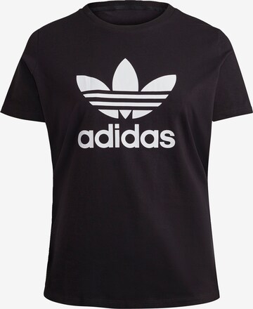 ADIDAS ORIGINALS T-Shirt 'Adicolor Classics Trefoil ' in Schwarz