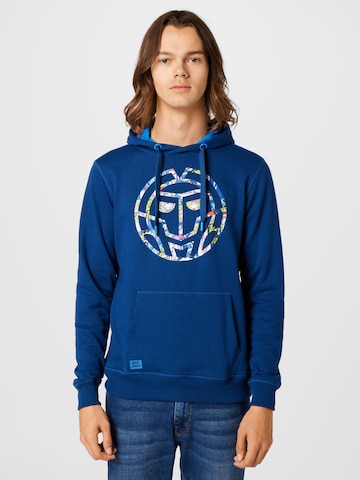 BIDI BADU Athletic Sweatshirt 'Olan' in Blue: front