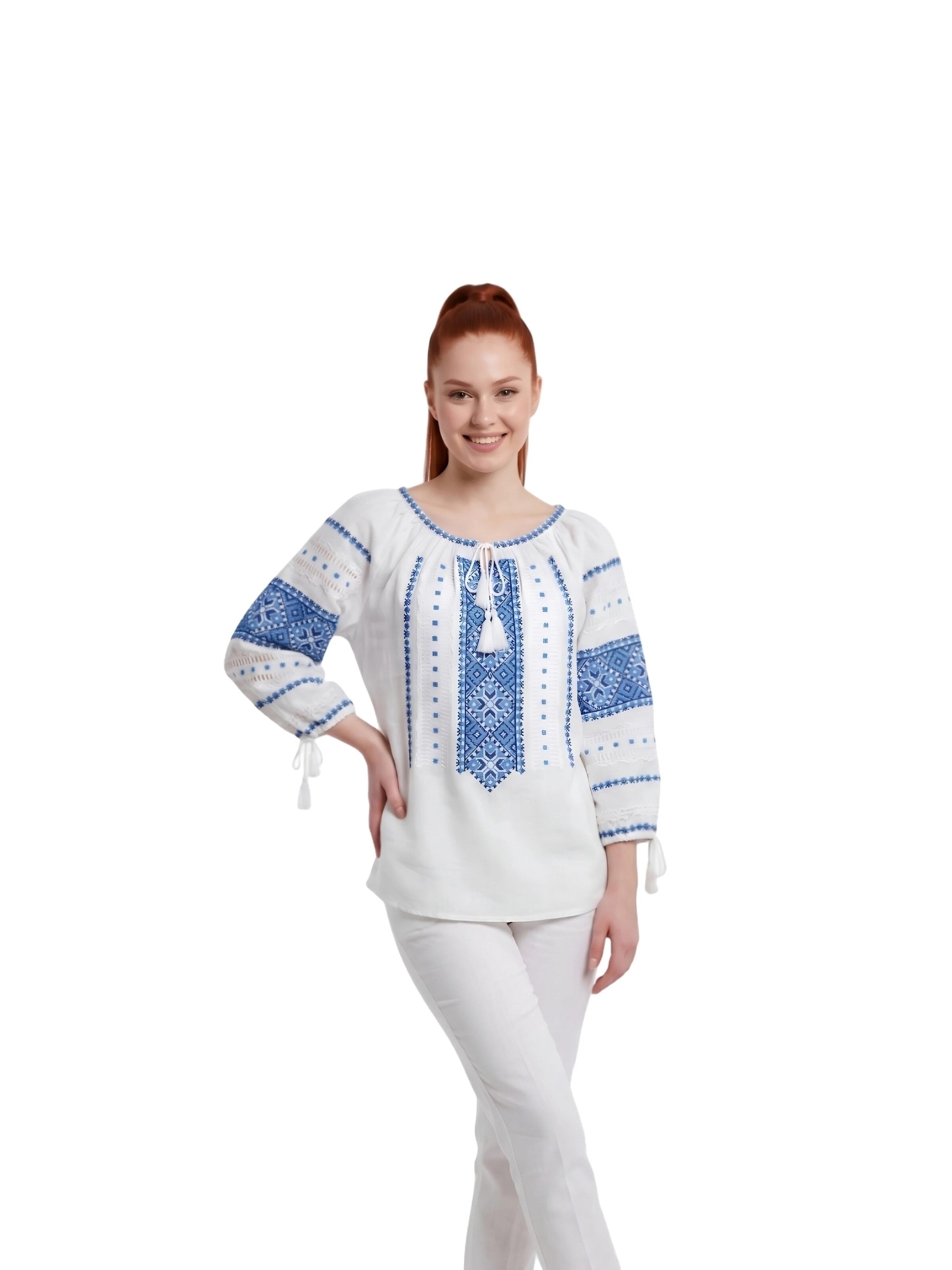 Rody’s forever - Blusa tradicional en blanco