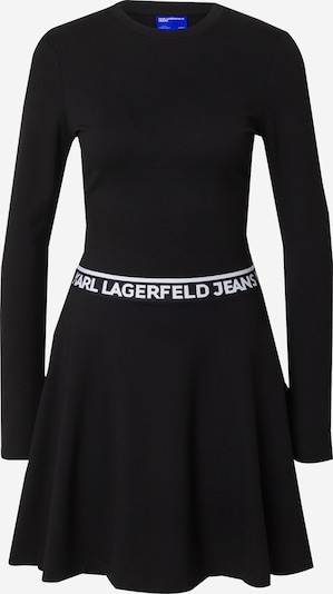 KARL LAGERFELD JEANS Šaty - černá / bílá, Produkt
