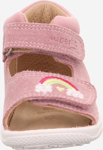 SUPERFIT Ανοικτά παπούτσια 'Polly' σε ροζ