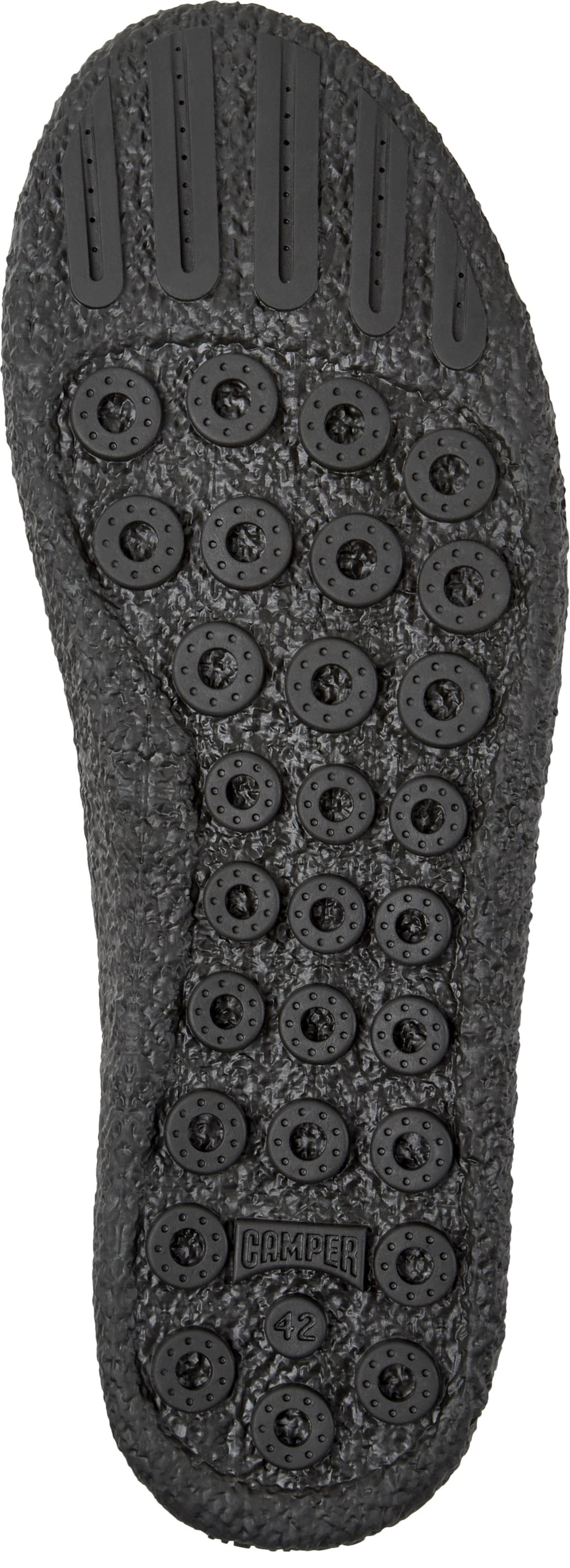 Scarpa stringata 'Peu Terreno' di CAMPER in nero