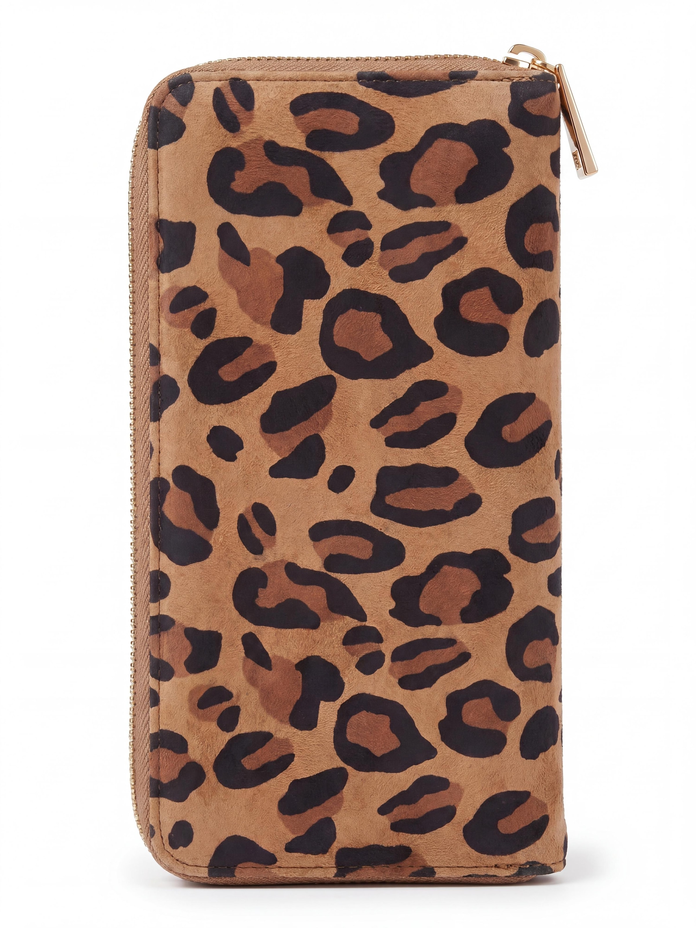 MILLYMILK® Wallet 'SAVANA LARGE' in Brown: front